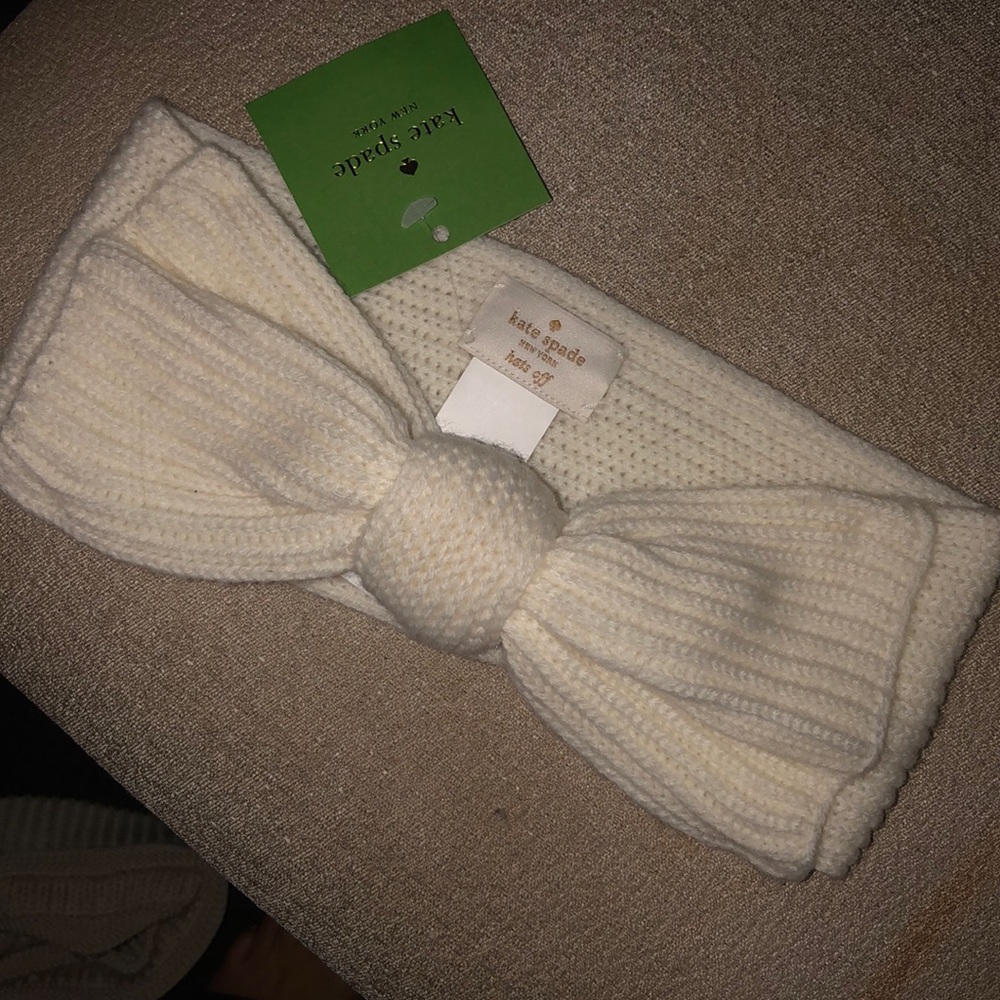 Kate Spade Bow Headband NWT